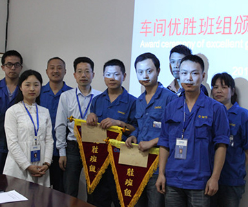 推行6SRQA月考評制度，奧瑪斯車間管理水平再上新臺階