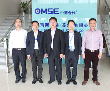 中國建科院分院領(lǐng)導(dǎo)訪問奧瑪斯